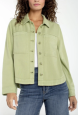 Liverpool Liverpool - LM1C59QTA High/Low Denim Jacket SS26