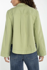 Liverpool Liverpool - LM1C59QTA High/Low Denim Jacket SS26