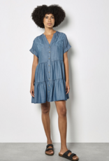 Apricot Apricot - Embroidered mini Tiered Robe SS26