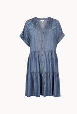 Apricot Apricot - Embroidered mini Tiered Dress SS26