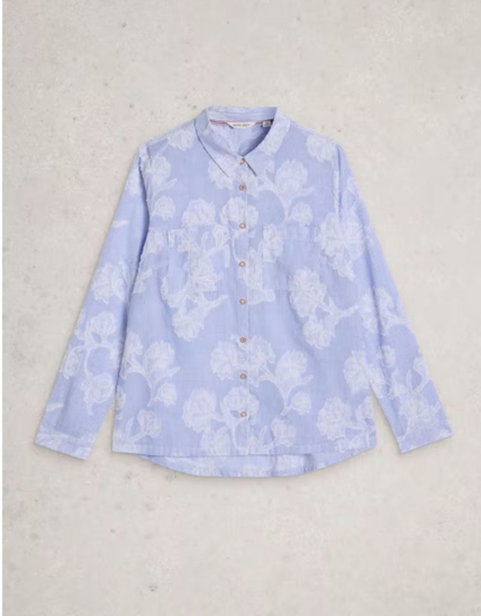 White Stuff White Stuff - 445246 Sophie Jacquard Shirt SS26