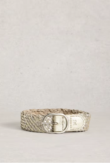 White Stuff White Stuff - 445104 Ceinture tressée cuir  SS26