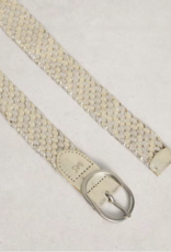 White Stuff White Stuff - 445104 Leather Weave Belt SS26