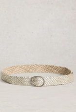 White Stuff White Stuff - 445104 Ceinture tressée cuir  SS26