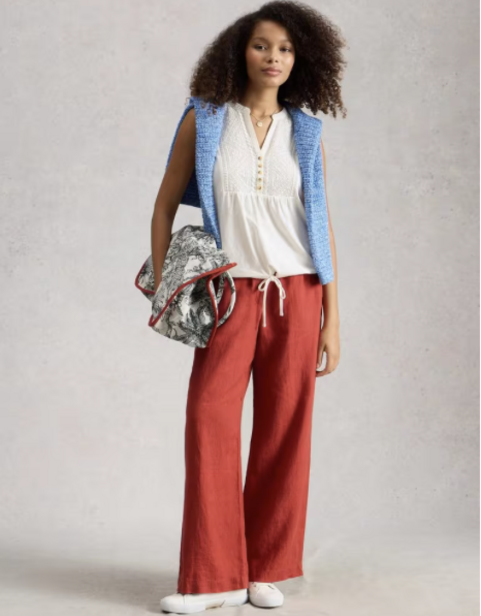 White Stuff White Stuff - 445482 Peony Haut SS26