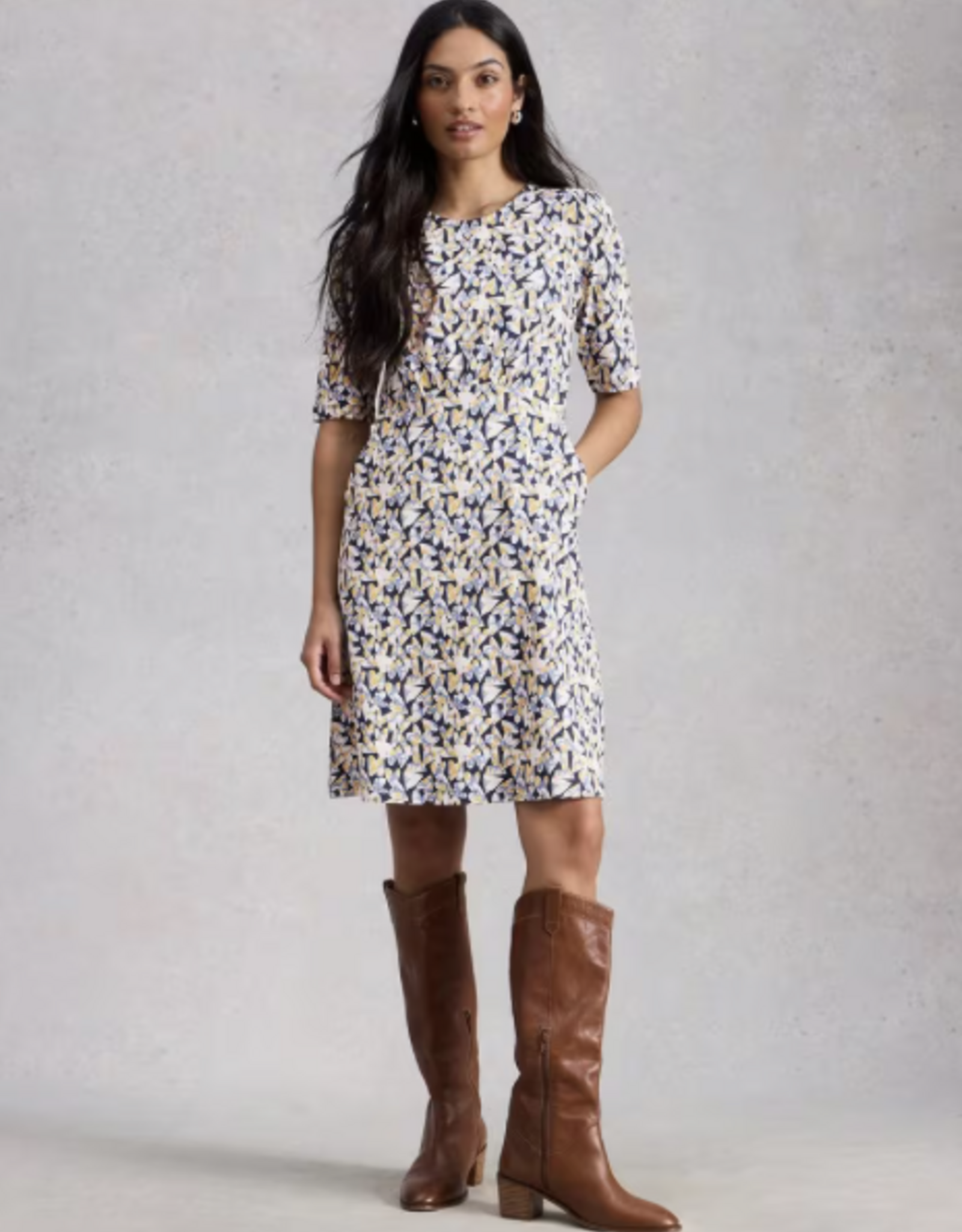 White Stuff White Stuff - 445192 Olivia Jersey Dress SS26