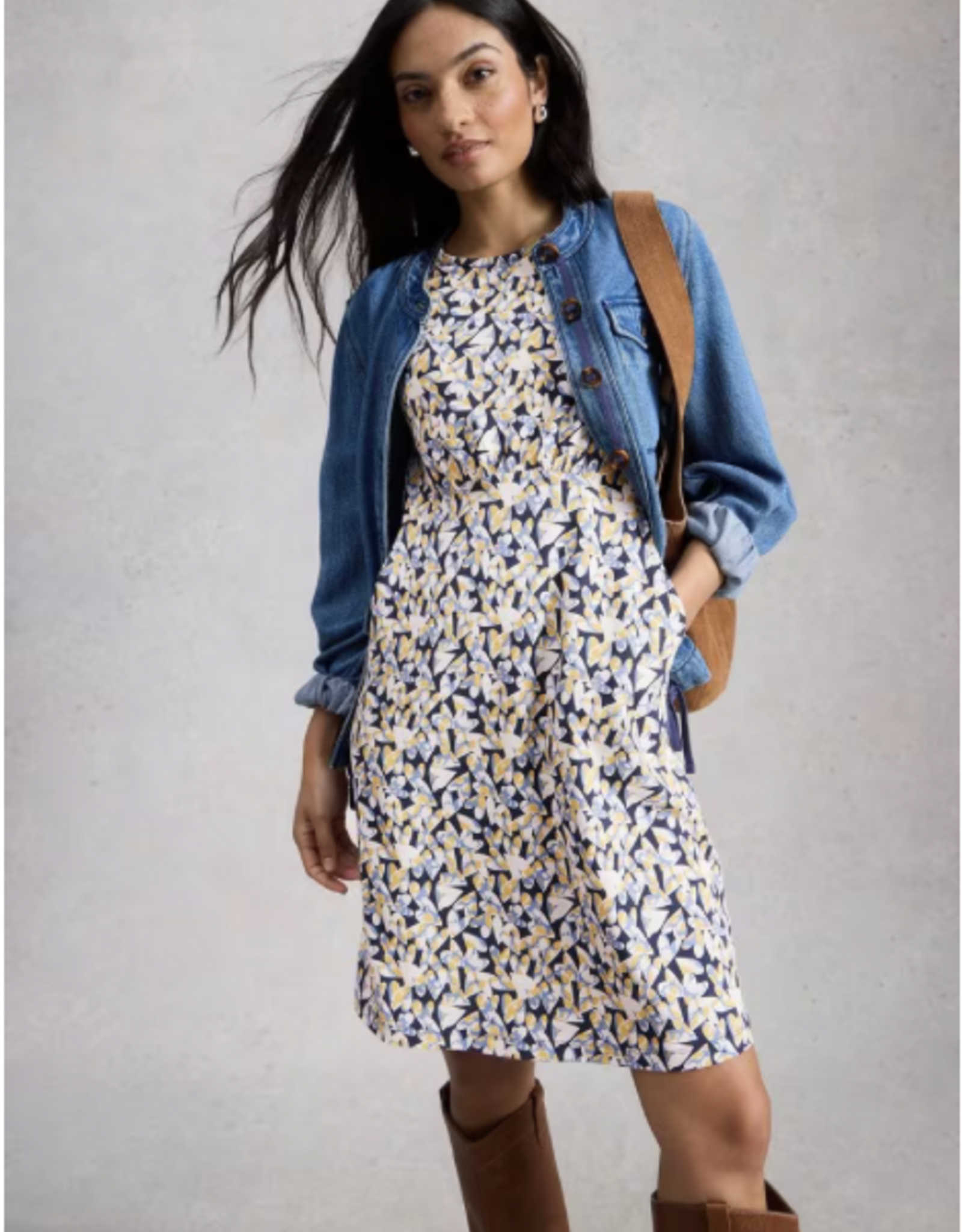 White Stuff White Stuff - 445192 Olivia Jersey Dress SS26