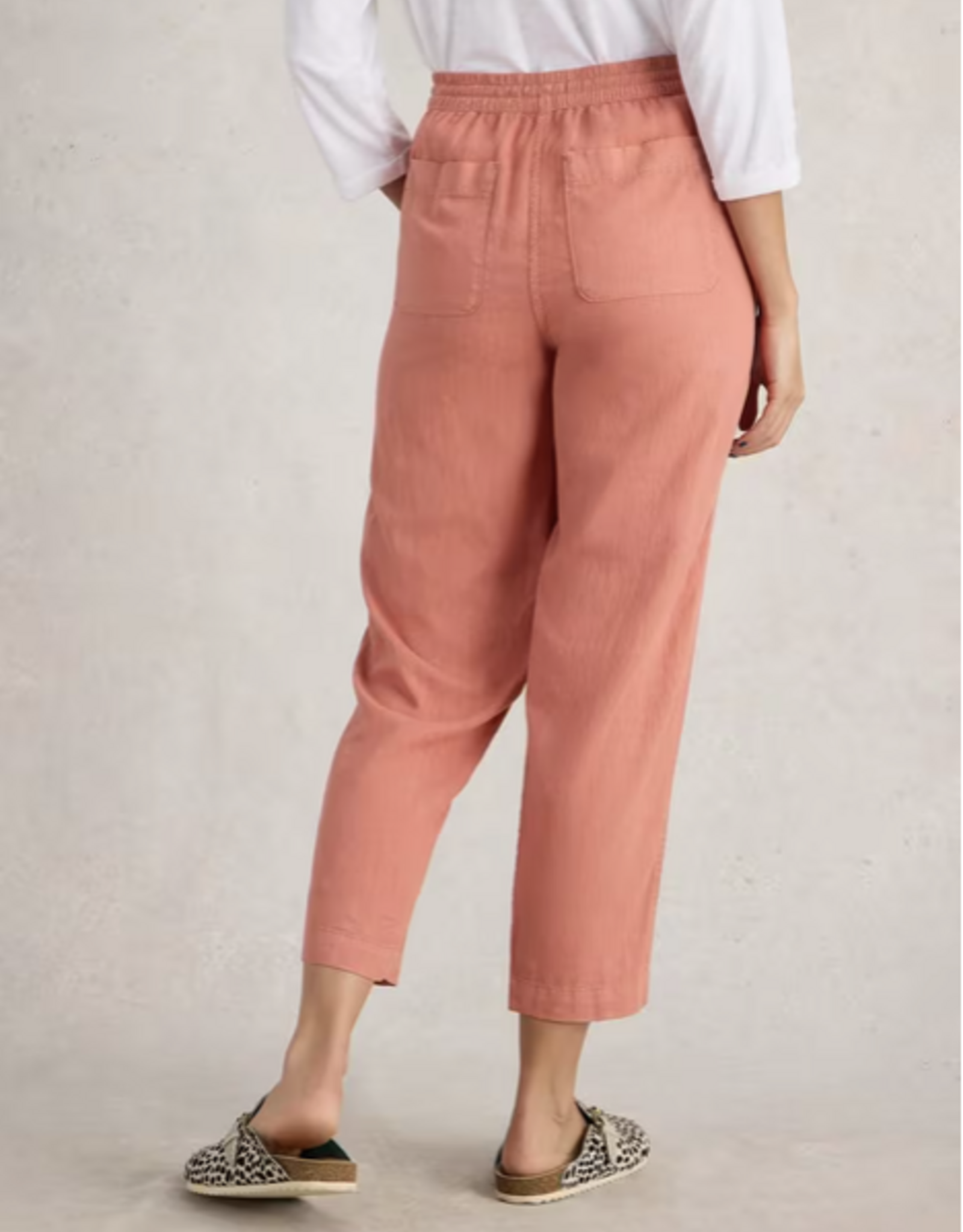 White Stuff White Stuff - 442670 Elle Linen Blend Pantalon SS26