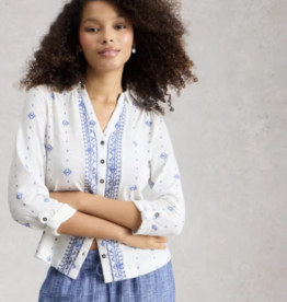 White Stuff White Stuff -  445365 Annie Jersey Shirt SS26