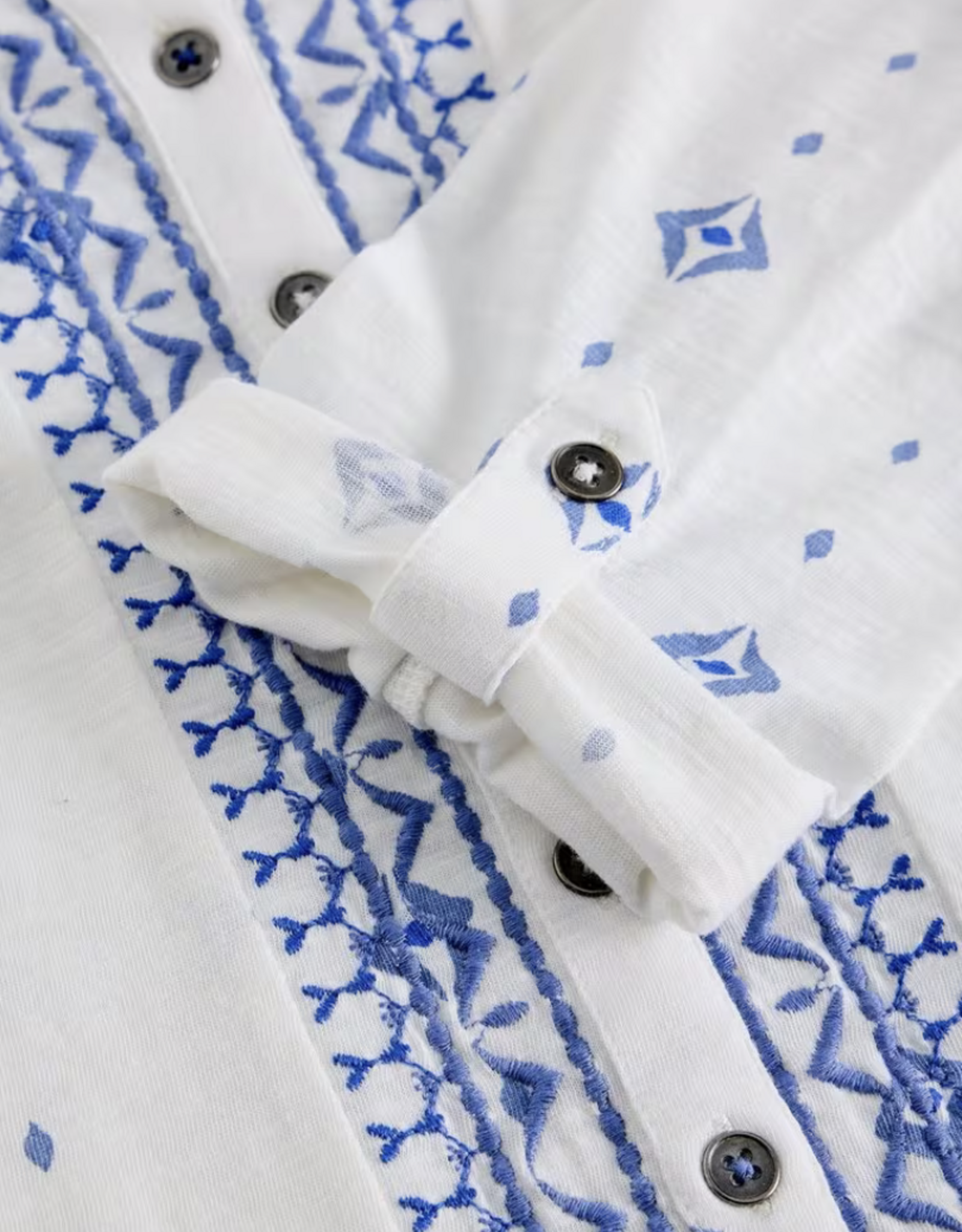 White Stuff White Stuff -  445365 Annie Jersey Shirt SS26