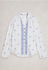 White Stuff White Stuff -  445365 Annie Jersey Shirt SS26