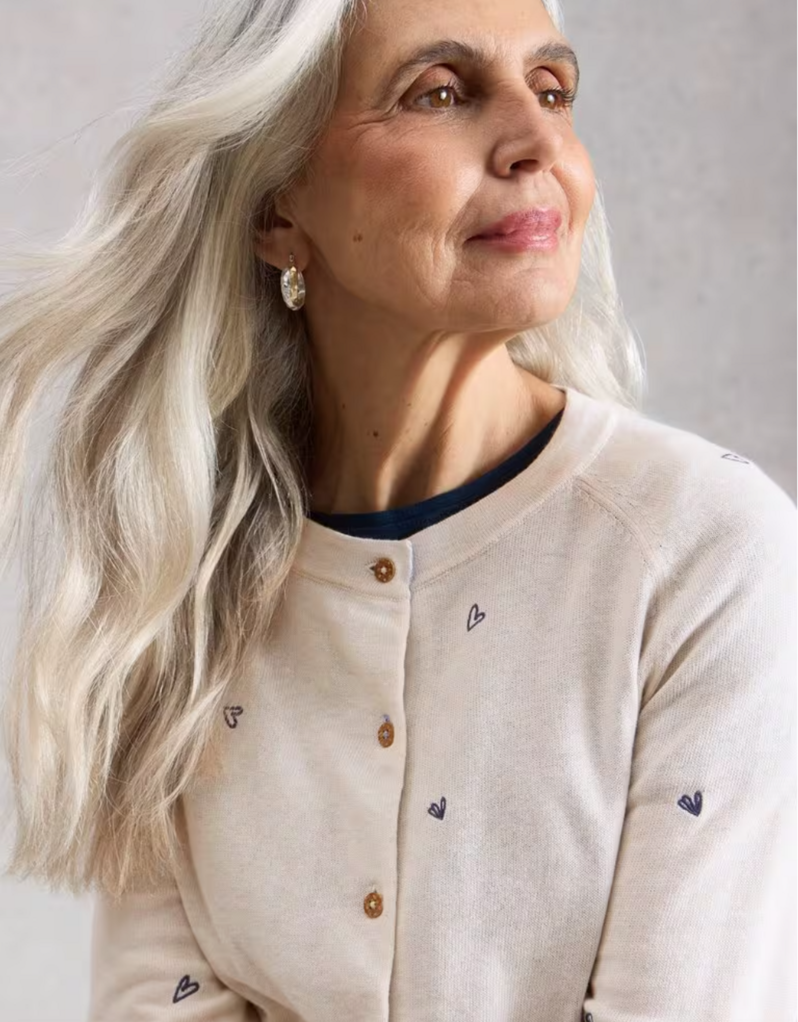 White Stuff White Stuff - 445403 Lulu Brodé Cardi SS26