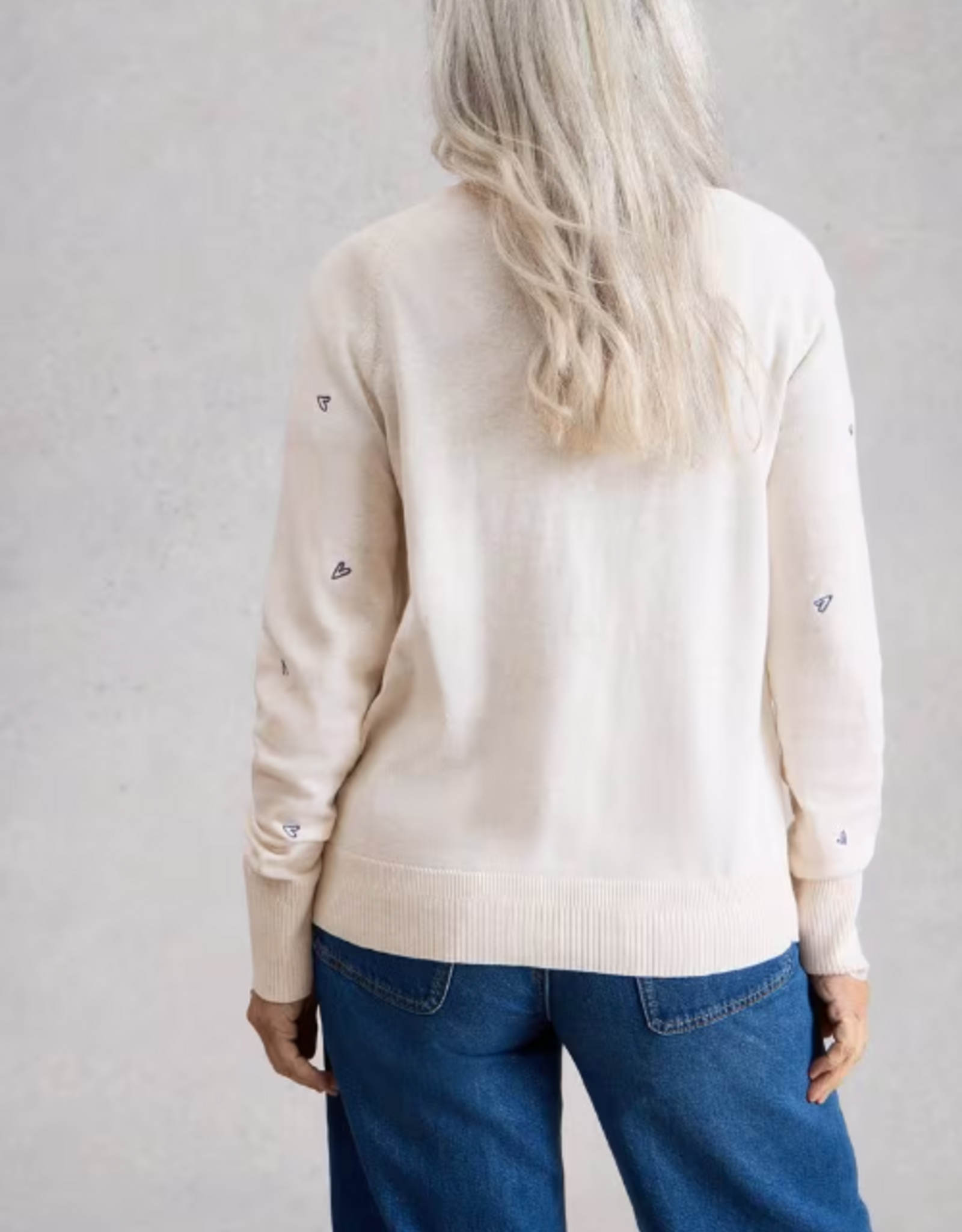 White Stuff White Stuff - 445403 Lulu Brodé Cardi SS26