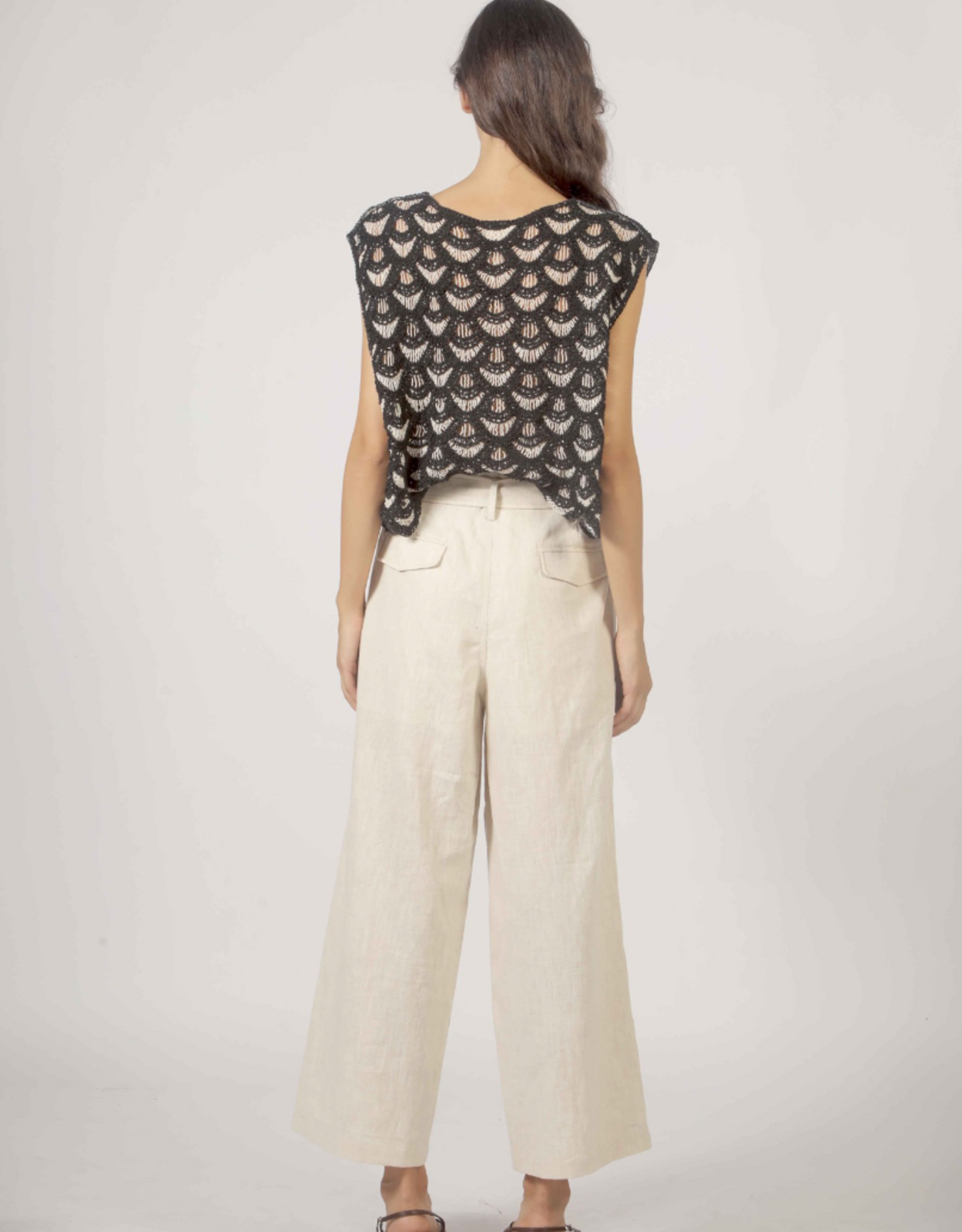 The Korner The Korner - T26119908 Crochet Top SS26