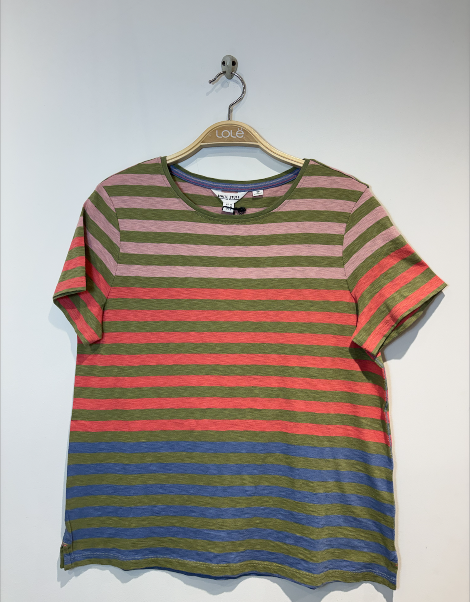 White Stuff White Stuff - 445363 Abbie Stripe Tee SS26