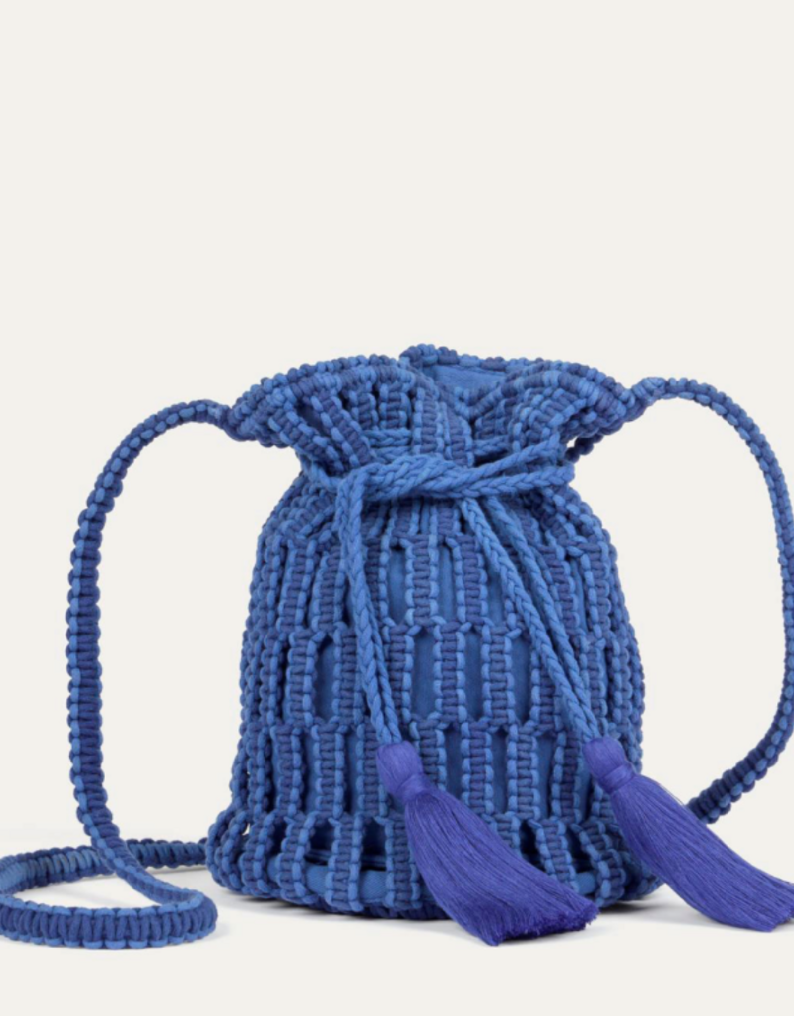 Surkana Surkana - Two-color Handwoven Cotton Bag SS26