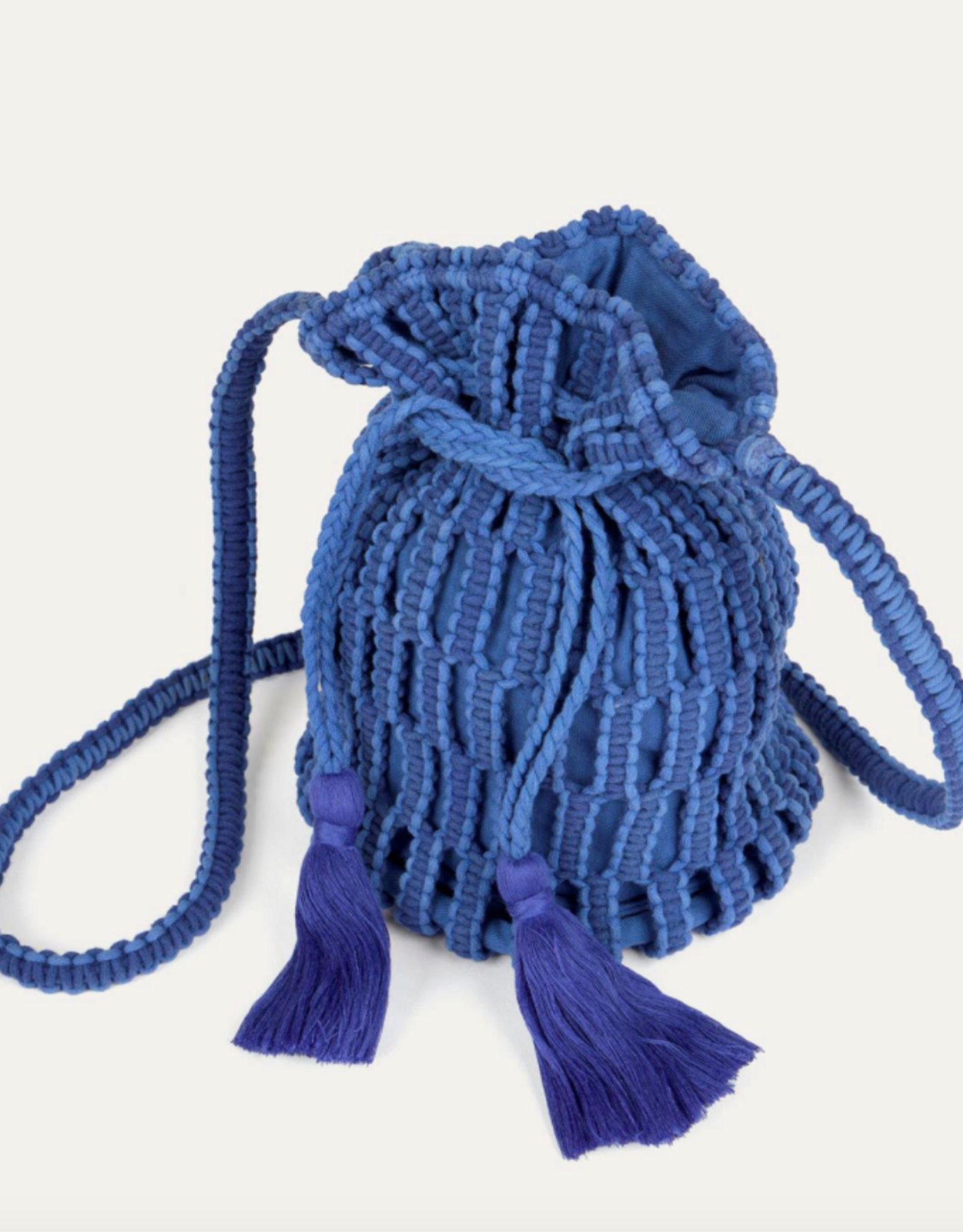 Surkana Surkana - Two-color Handwoven Sac coton SS26