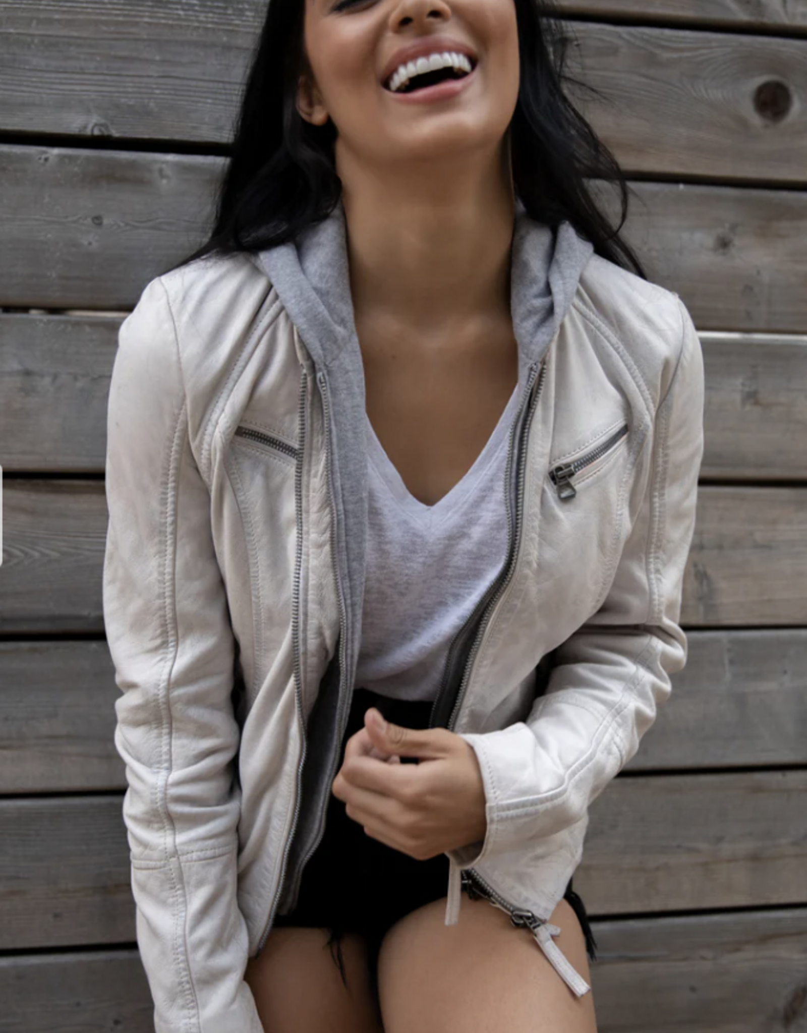 Mauritius Mauritius - NolaRF Jacket  Cuir SS26