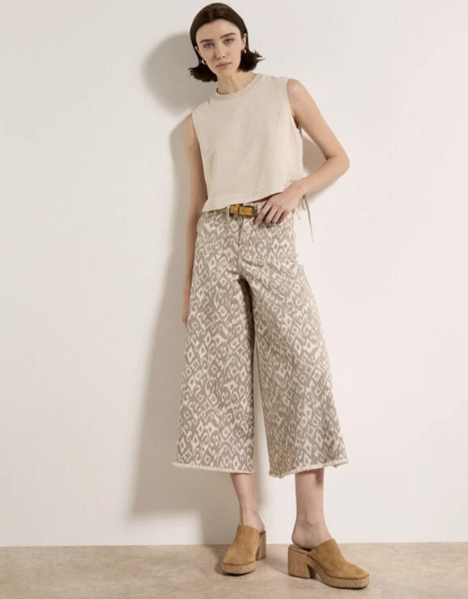 Apricot Apricot - Ikat Giana 2pk Wide Leg Jeans SS26