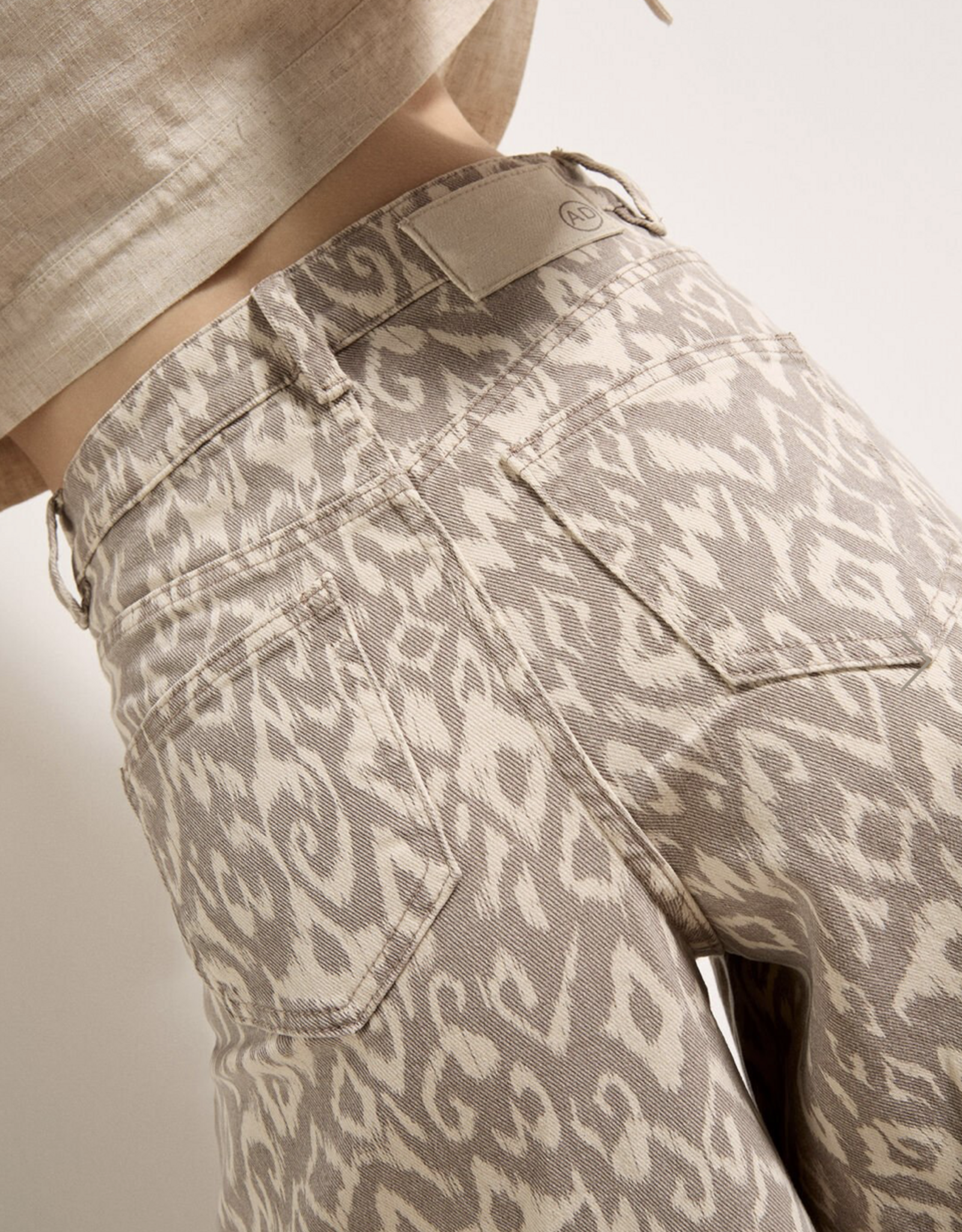 Apricot Apricot - Ikat Giana 2pk Wide Leg Jeans SS26