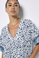 Apricot Apricot - Sarasa Ditsy Border Dress SS26