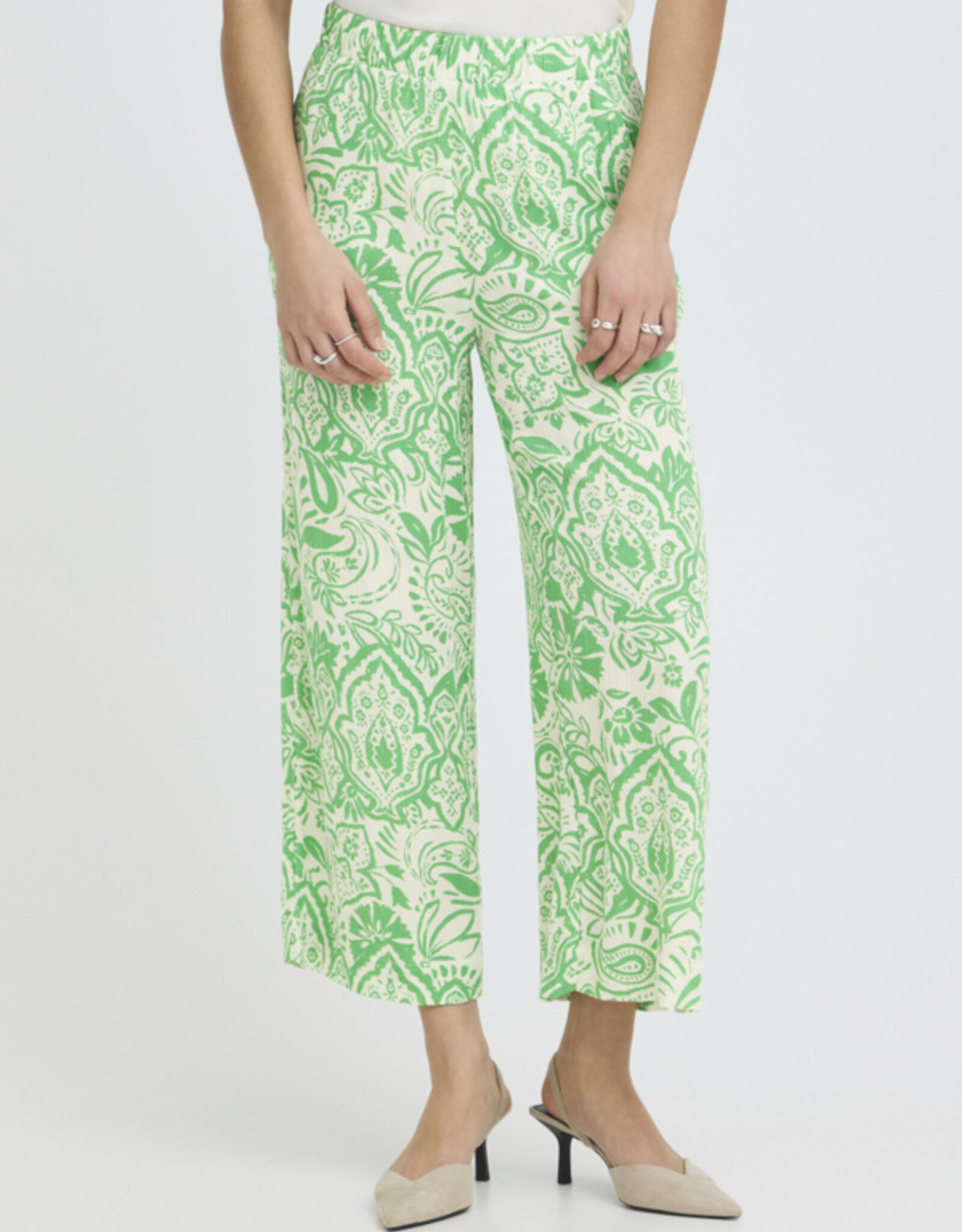 ICHI Ichi- Ihmarrakech AOP Pantalon SS26