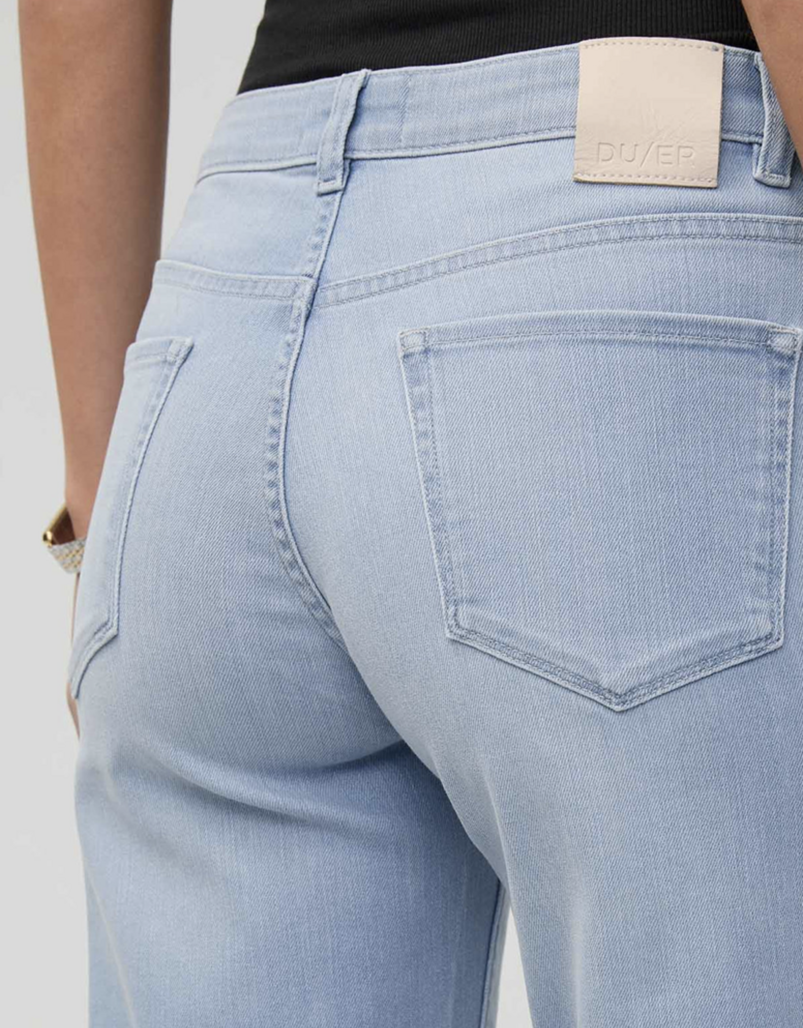 DU/ER DU/ER- WFLR5534 Performance Denim Mid Rise Straight SS26