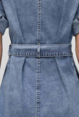 DU/ER DU/ER- WKWR5203  Performance Denim Lite Wrap Shirt Robe SS26