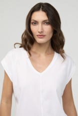DU/ER DU/ER- WTJO1665  PurePima Dolman V-neck SS26