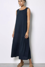 Apricot Apricot - Linen Mix Side Panel trapeze Dress SS26