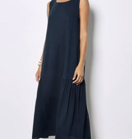 Apricot Apricot - Linen Mix Side Panel trapeze Robe SS26