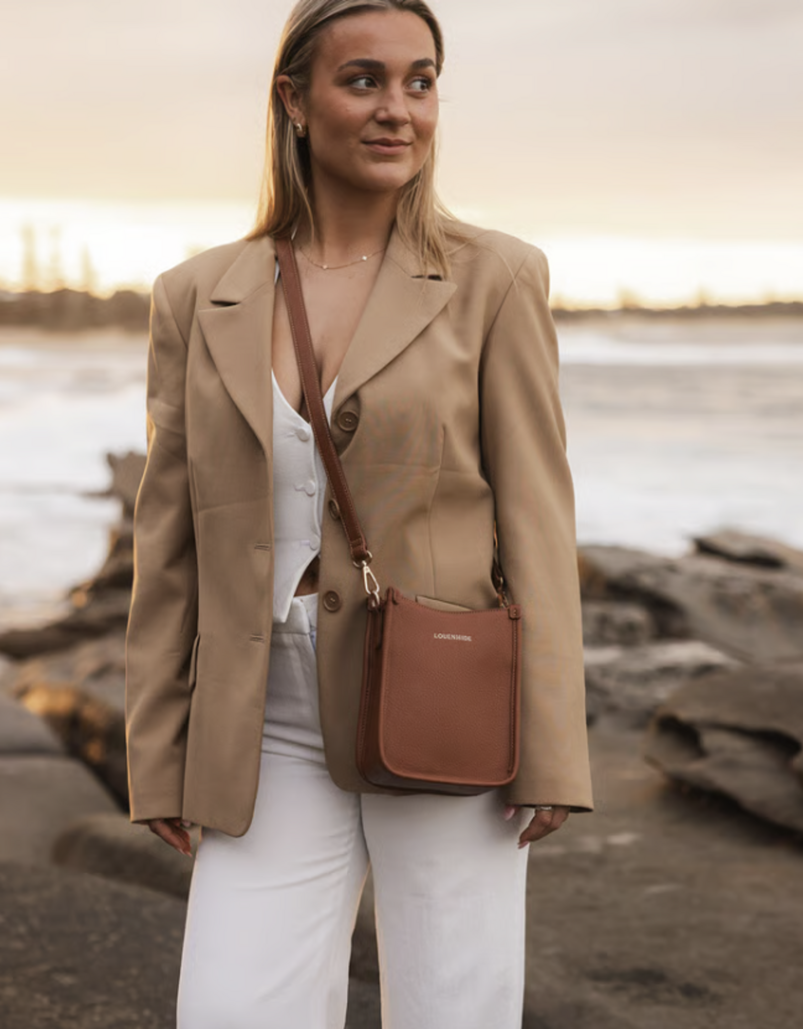 Louenhide Louenhide- Parker Logo Crossbody bag SS26