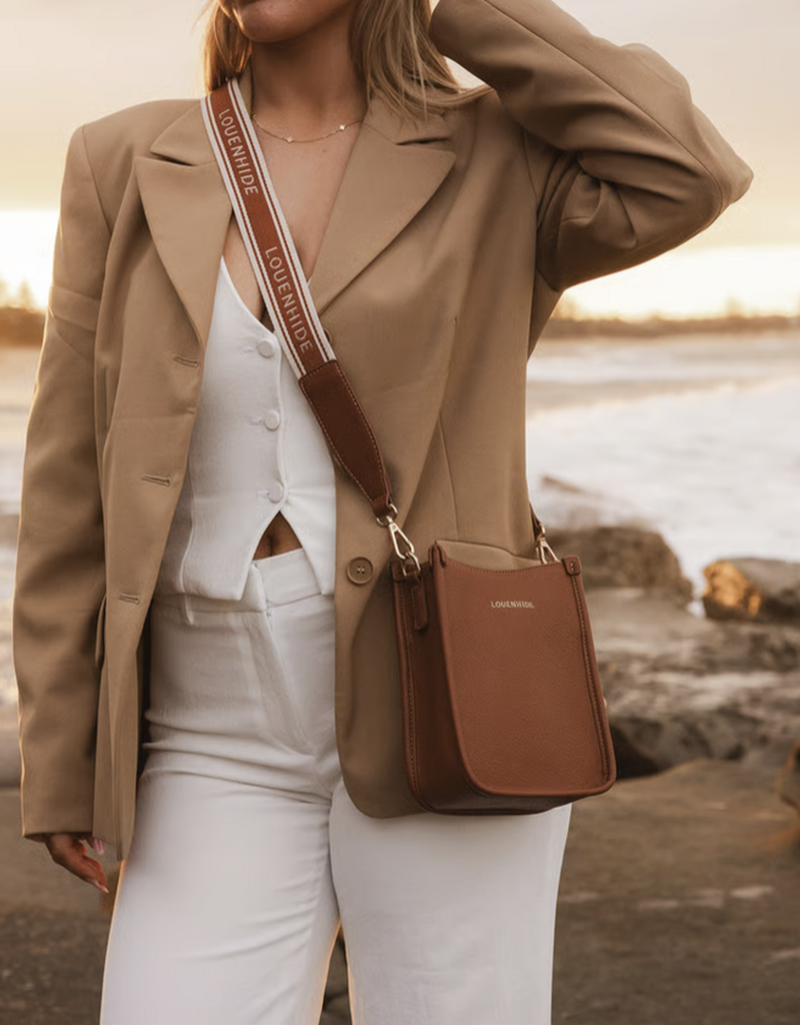 Louenhide Louenhide- Parker Logo Crossbody bag