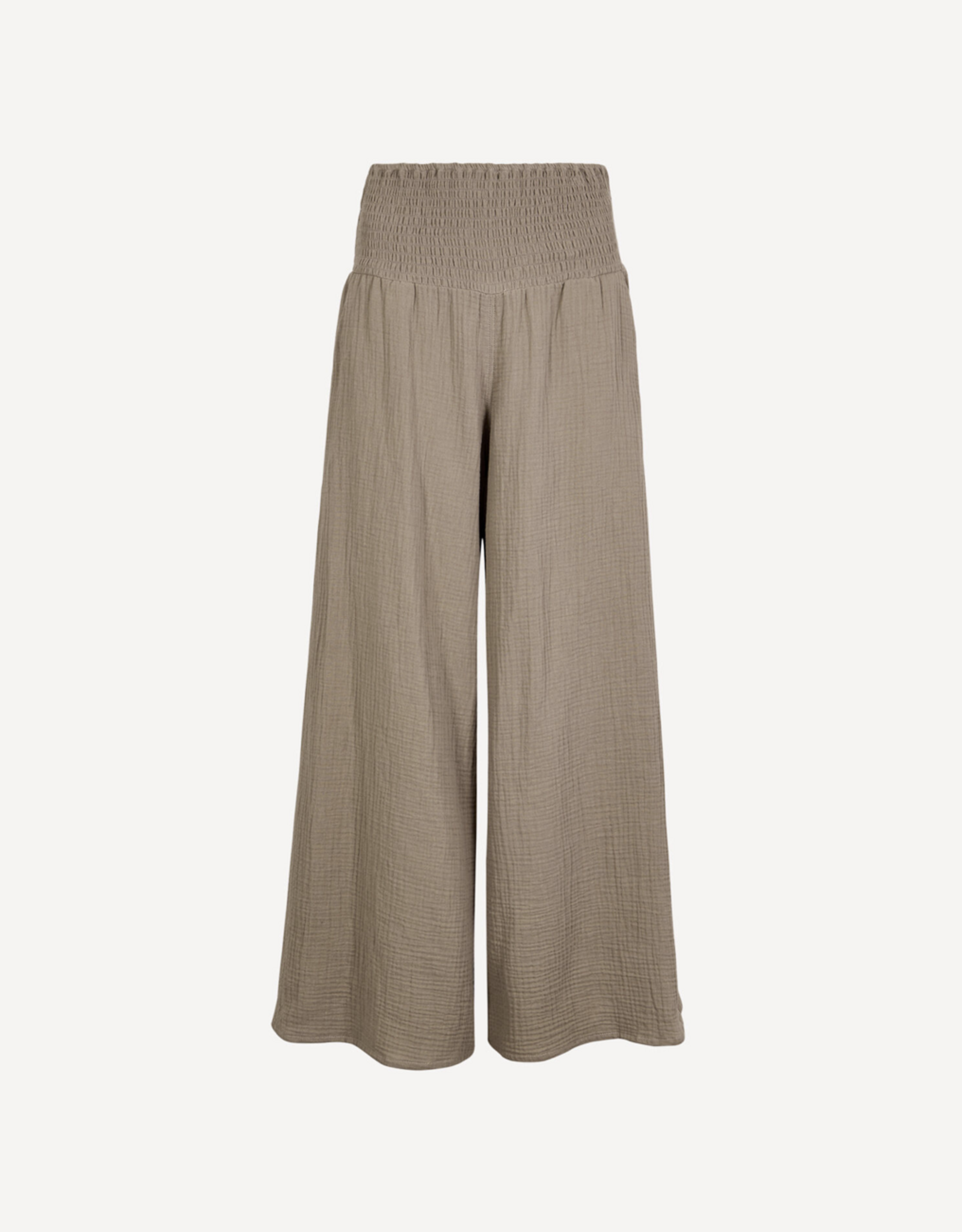 Apricot Apricot - Cotton Weave Wide Leg pantalon SS26