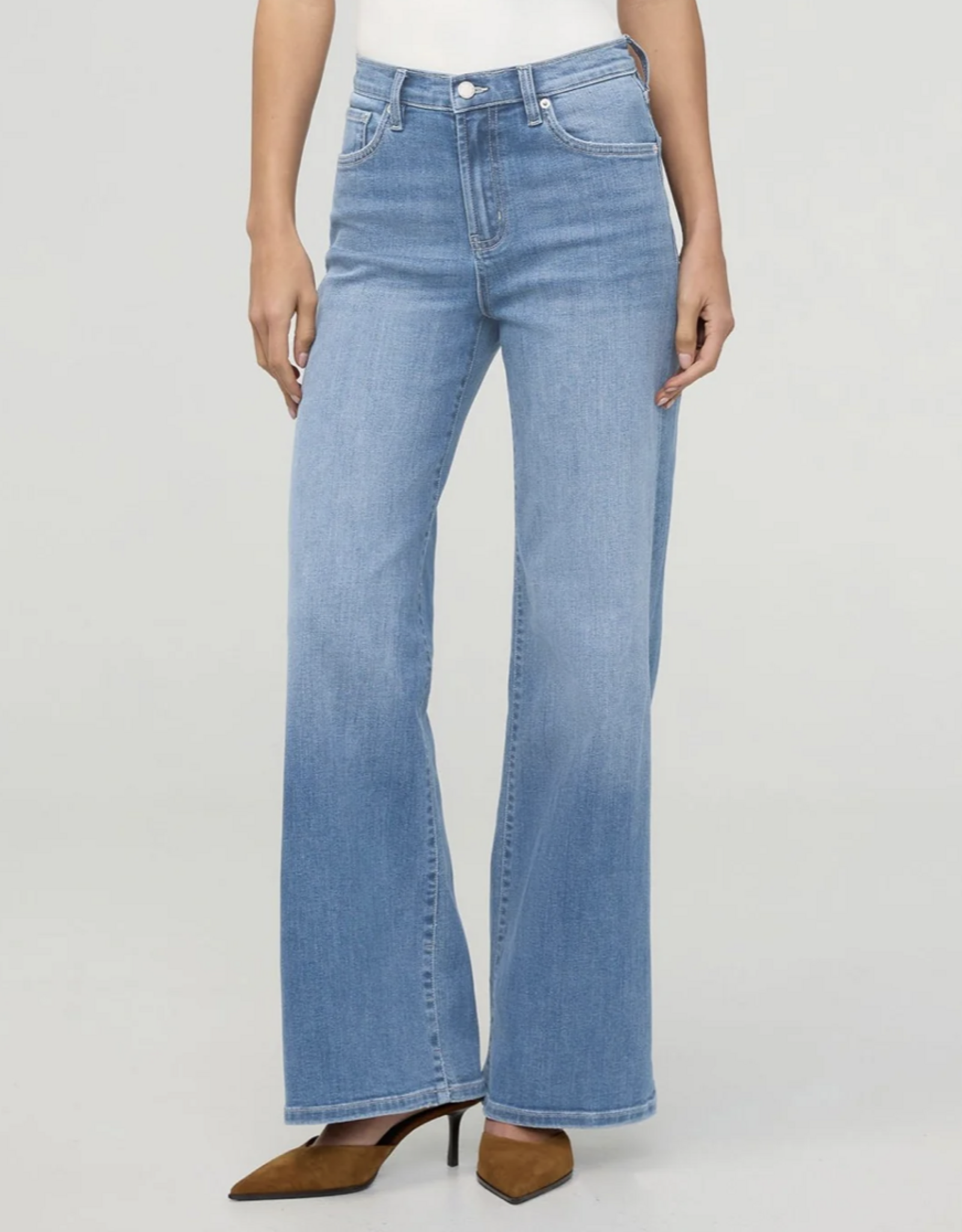 DU/ER DU/ER- WFGR4514 Performance Denim High rise wide leg SS26