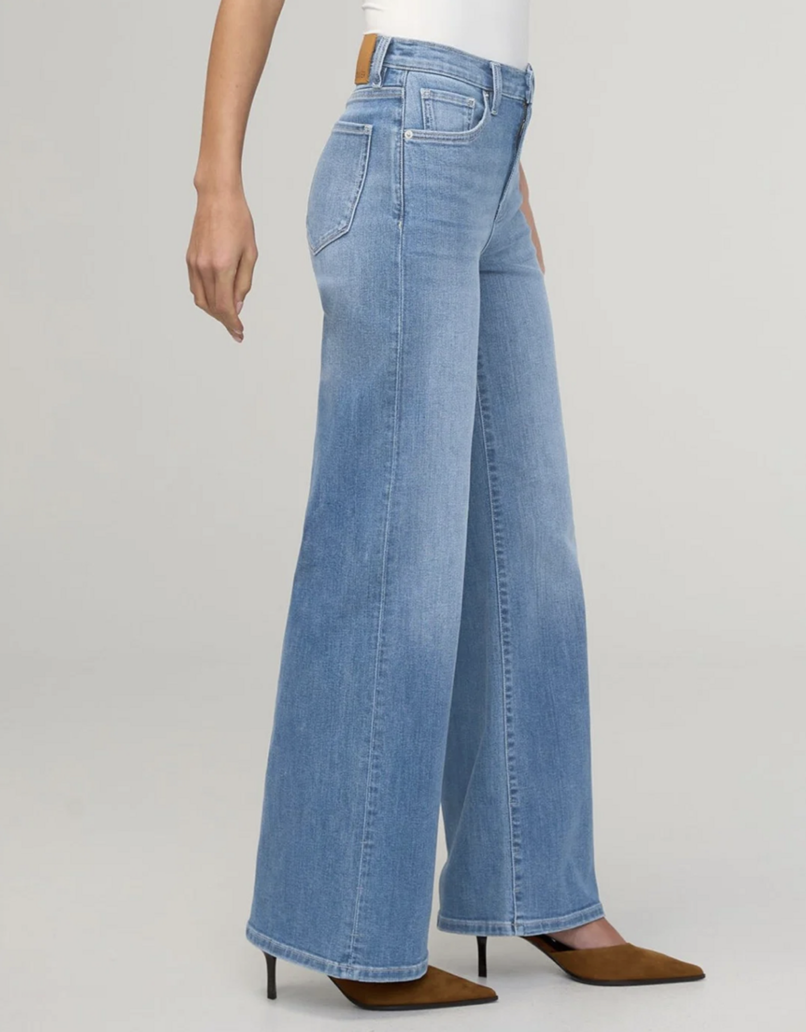 DU/ER DU/ER- WFGR4514 Performance Denim High rise wide leg SS26