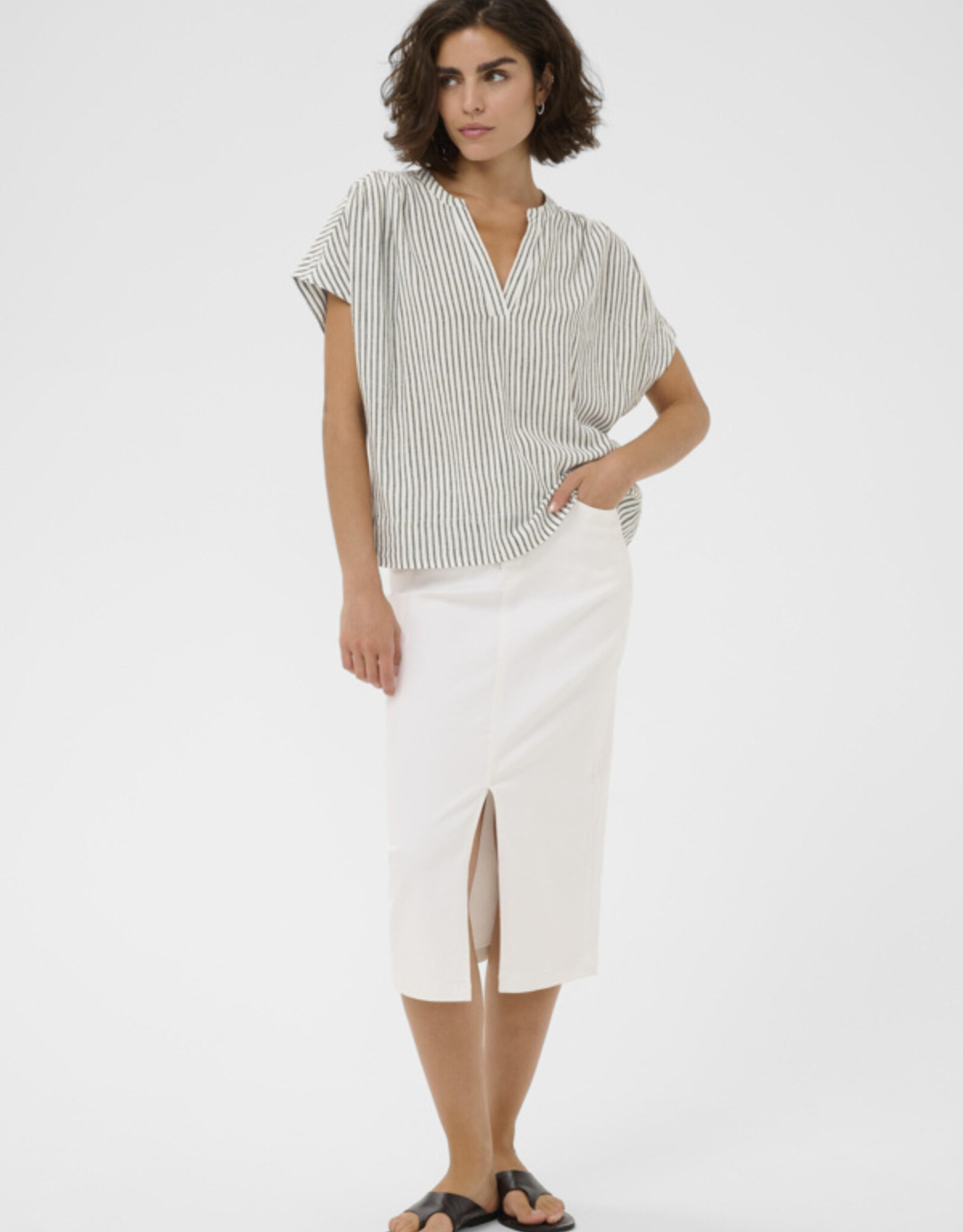 Kaffé Kaffe - Kamilia Wing SL Blouse SS26