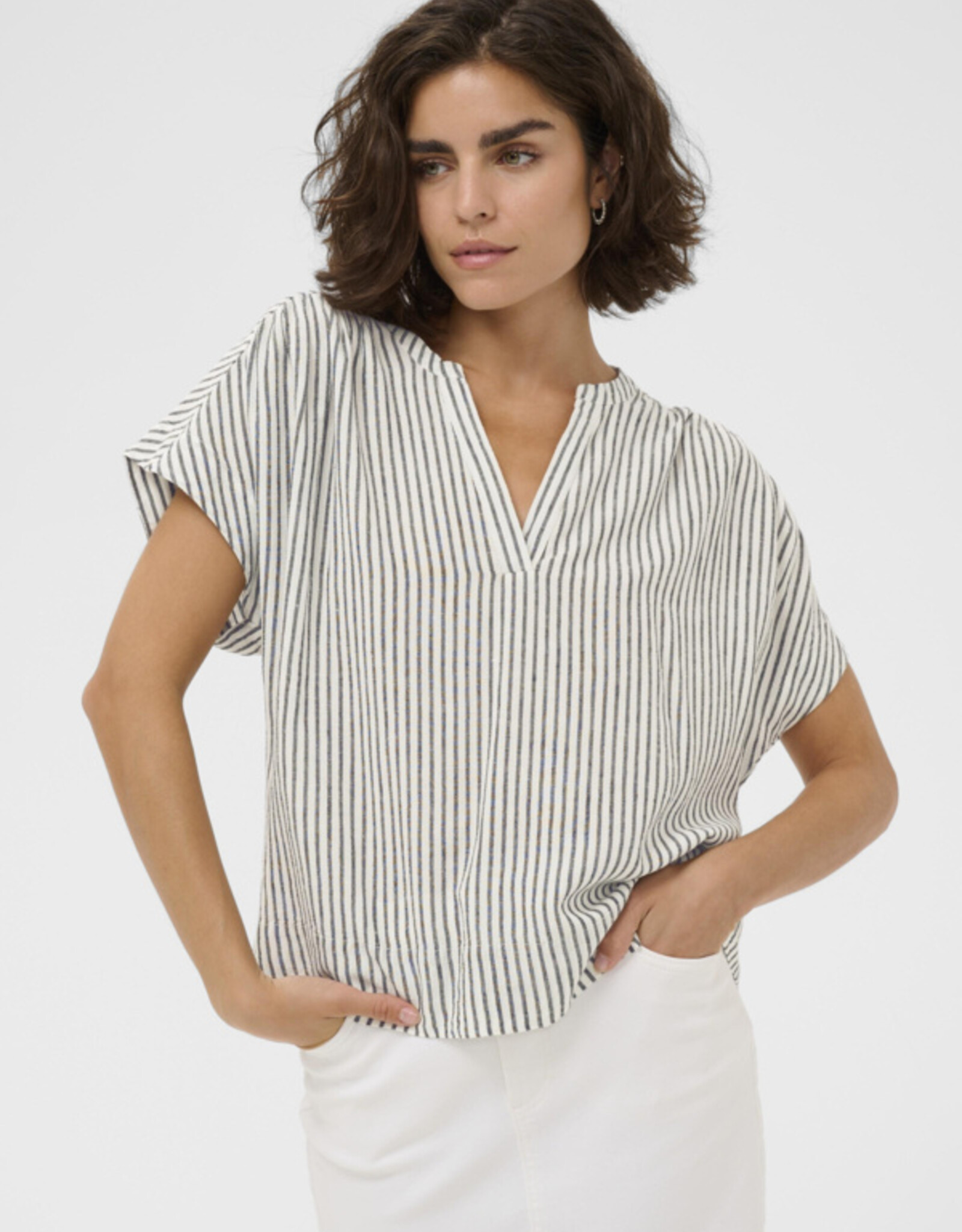 Kaffé Kaffe - Kamilia Wing SL Blouse SS26