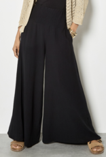 Apricot Apricot - Cotton Weave Wide Leg Trousers SS26