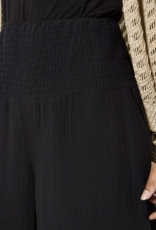 Apricot Apricot - Cotton Weave Wide Leg Trousers SS26