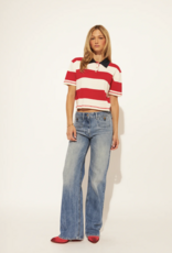 John + Jenn- S624JC60 short sleeve knit polo SS26