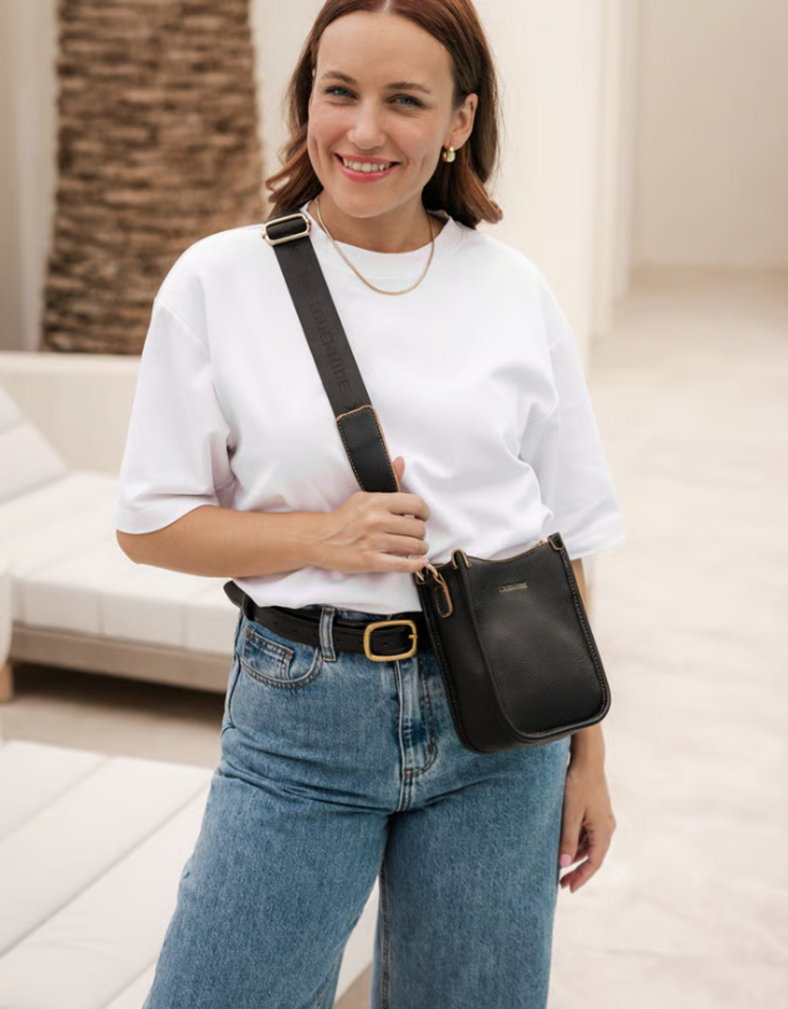 Louenhide Louenhide- Parker Logo Crossbody bag