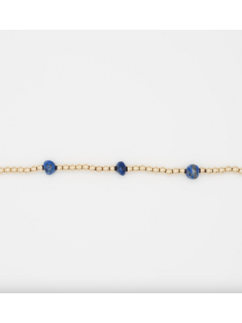 Flora Ciccarelli Flora Ciccarelli- 26p 002 bracelet or et pierres de lapis