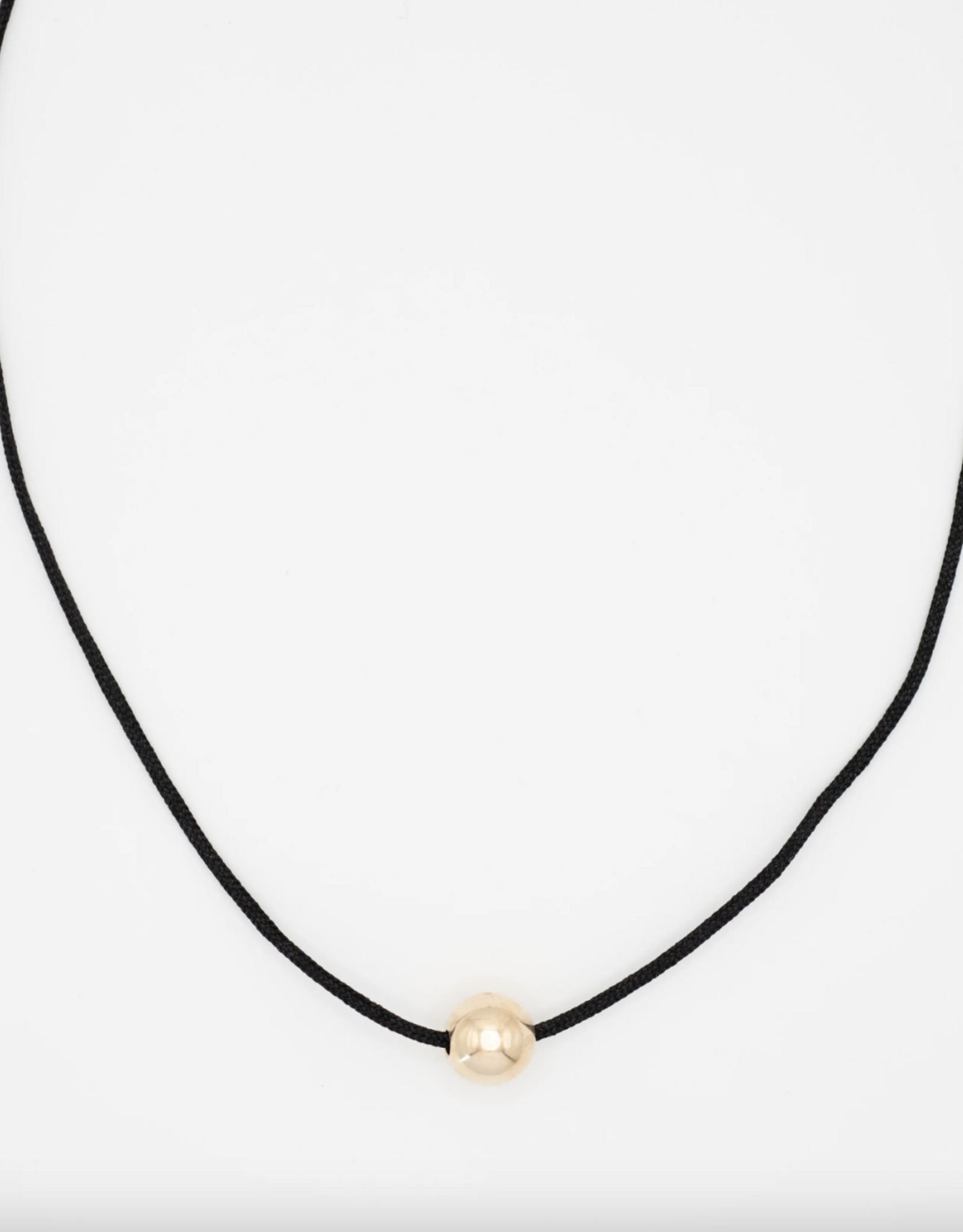 Flora Ciccarelli Flora Ciccarelli- 26p 204G Collier Fil nylon et bille or rempli