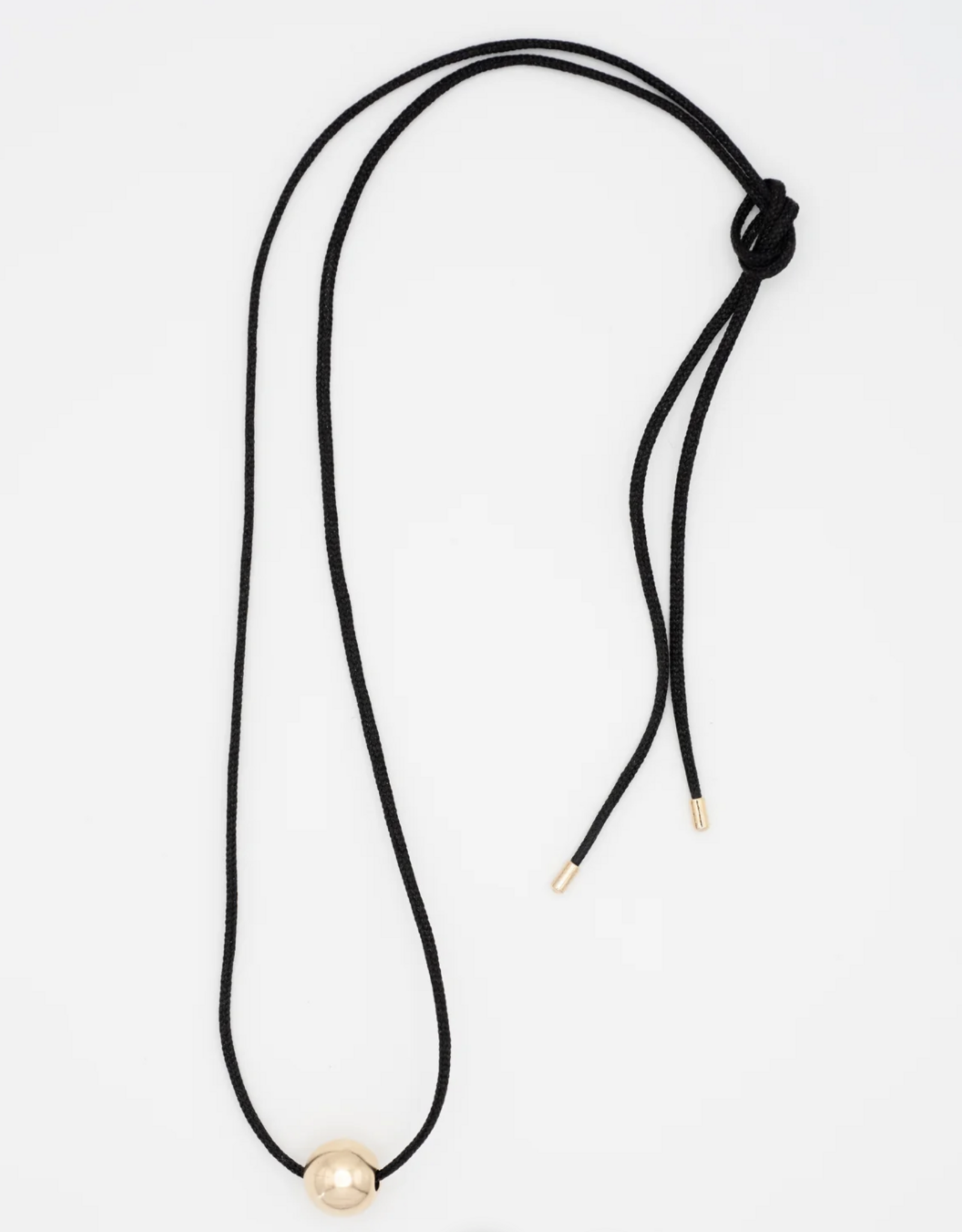 Flora Ciccarelli Flora Ciccarelli- 26p 204G Collier Fil nylon et bille or rempli