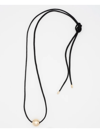 Flora Ciccarelli Flora Ciccarelli- 26p 204G Collier Fil nylon et bille or rempli