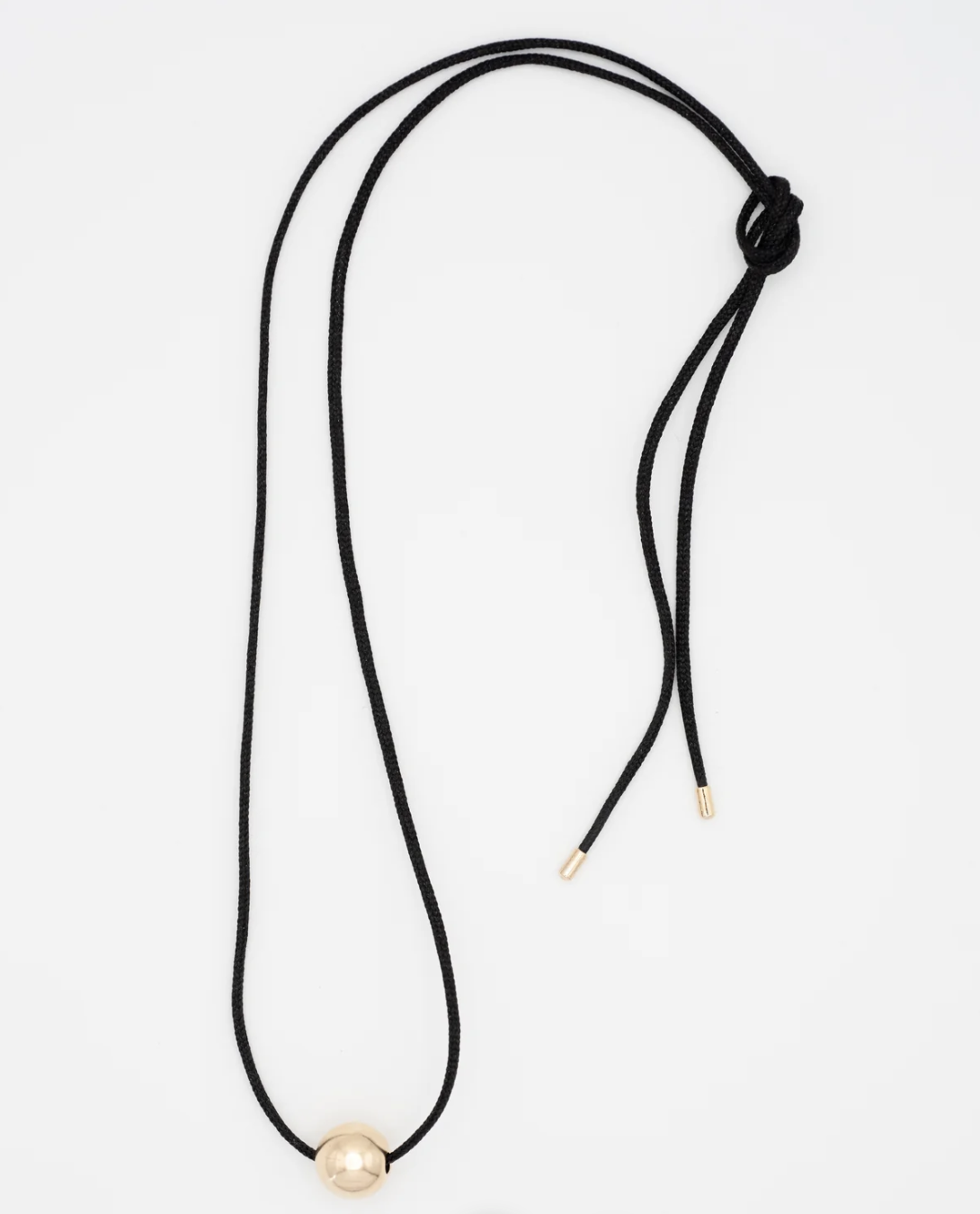 Flora Ciccarelli Flora Ciccarelli- 26p 204G Collier Fil nylon et bille or rempli