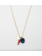 Flora Ciccarelli Flora Ciccarelli- 26P 201 Collier or avec lapis et corne rouge