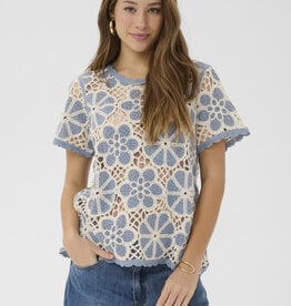 Cream Cream - Mallica Crochet Blouse FW26