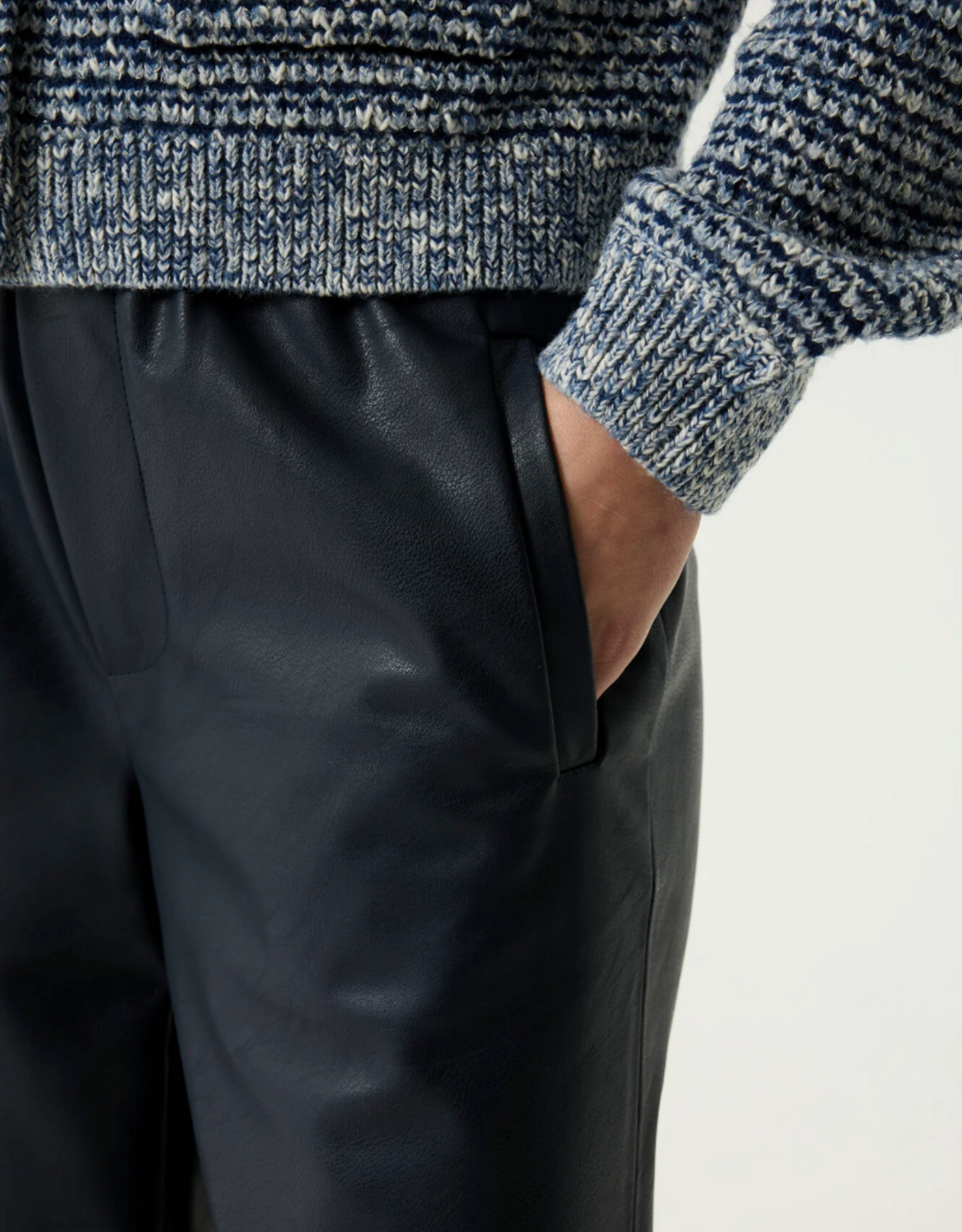 Garcia Garcia - Pantalon de cuir Vegane U260111